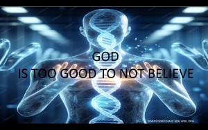 God is too good to not believe