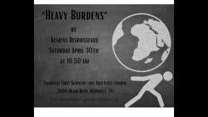 Heavy Burdens