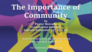 The Importance of Community