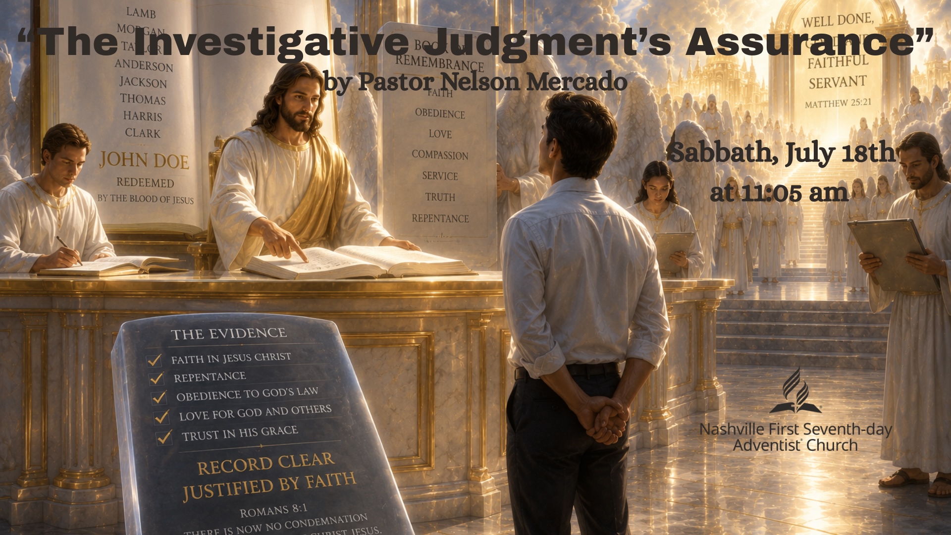 The Investigative Judgment's Assurance