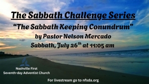 The Sabbath Keeping Conundrum