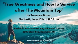True Greatness and How To Survive After the Mountain top